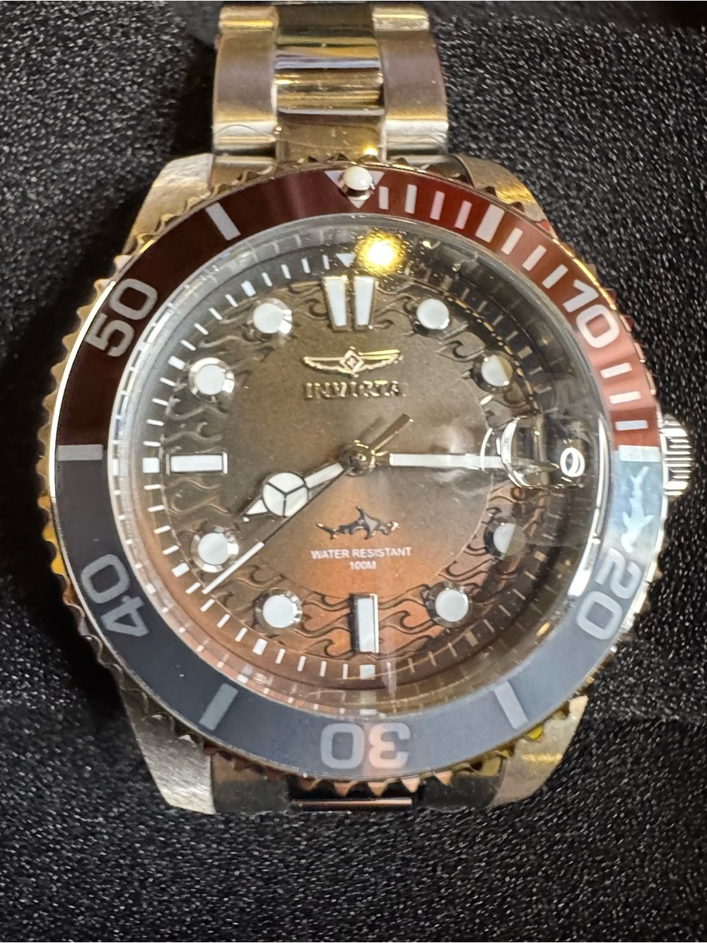 Invicta Women’s Pro Diver Gradient Watch brown/blue